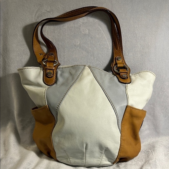 Tignanello Handbags - Tignanello Multi-Color Leather Tote Bag